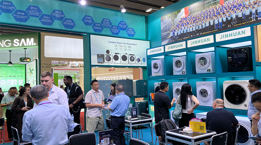 廣交會(huì)新老朋友齊聚，金環(huán)電器展位人氣旺