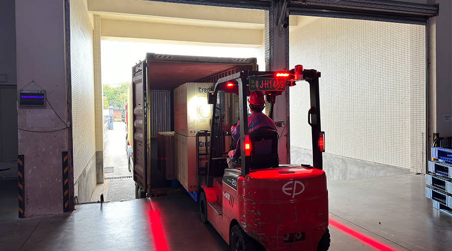 衣物烘干機(jī)出貨英國，開啟合作新篇