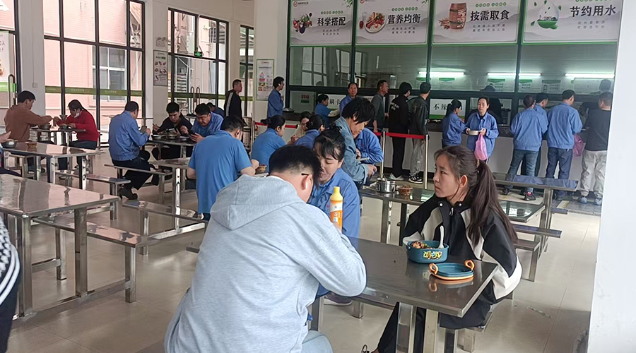 關(guān)愛員工后勤，護航生產(chǎn)任務(wù)