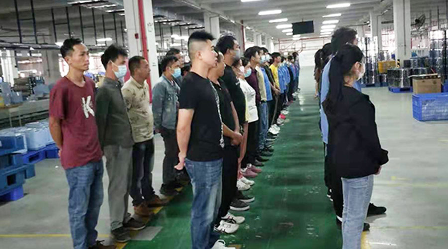 二十大寄語青年！金環(huán)電器開展關于二十大會議精神學習