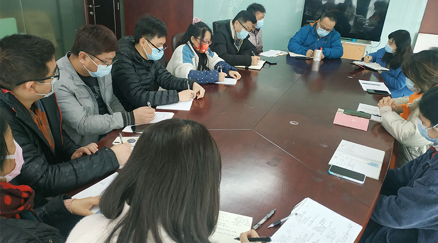 開工大吉！金環(huán)電器組織銷售部門召開動員大會