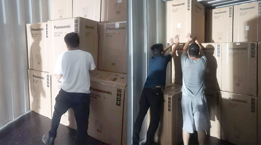出貨速度！金環(huán)電器順利完成松下客戶的衣物烘干機(jī)出貨