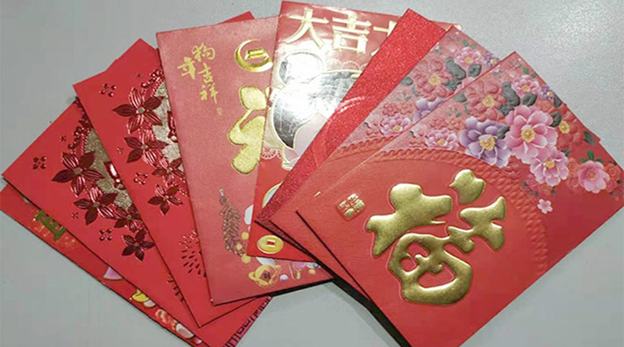 開工好彩頭！金環(huán)電器銷售部為員工派發(fā)開工紅包！