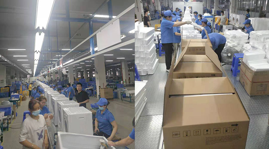 效率保證！金環(huán)電器高效完成英國(guó)Argos客戶衣物烘干機(jī)生產(chǎn)