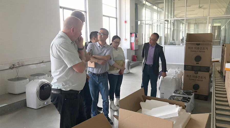 搶訂單 拼合同！金環(huán)電器積極推進(jìn)滾筒衣服烘干機(jī)訂單增長(zhǎng)